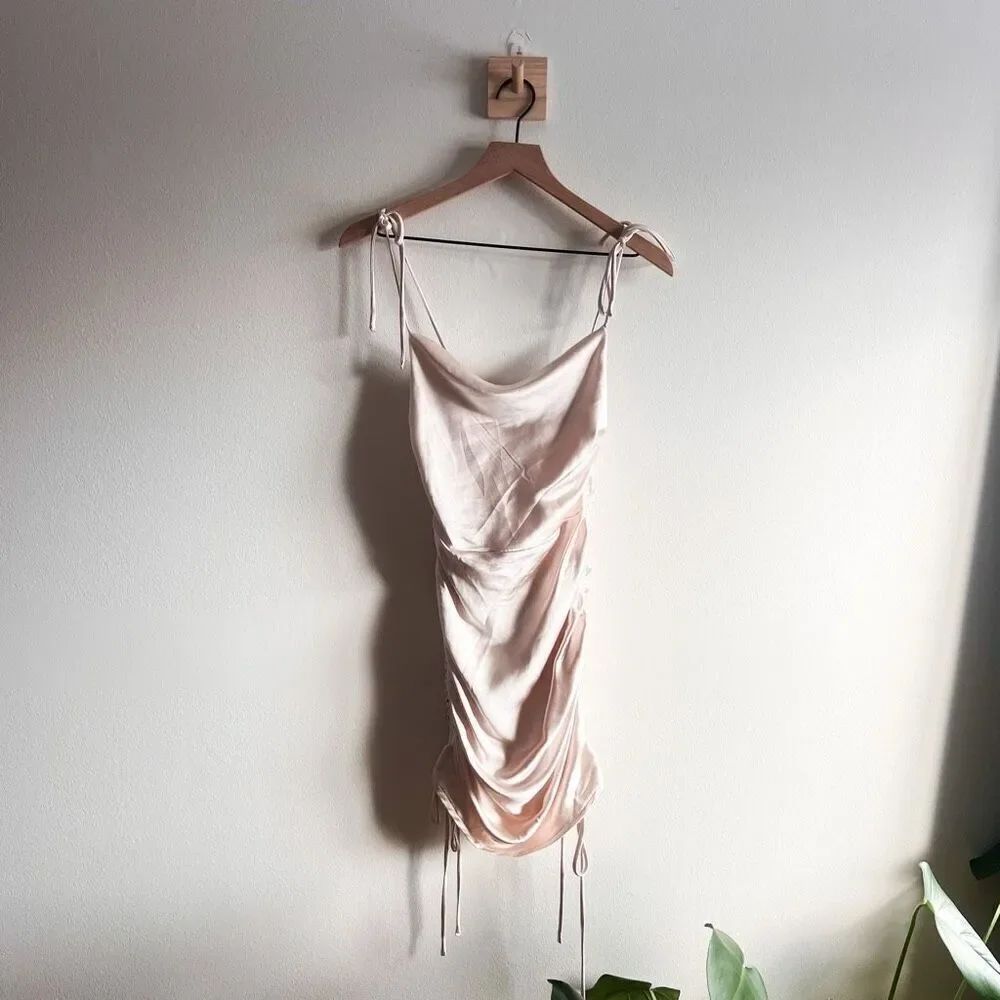 New Hello Molly Get Outta Here Satin Dress Size 2 — image 6 of 8